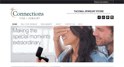 Desktop Screenshot of connectionsfinejewelry.com
